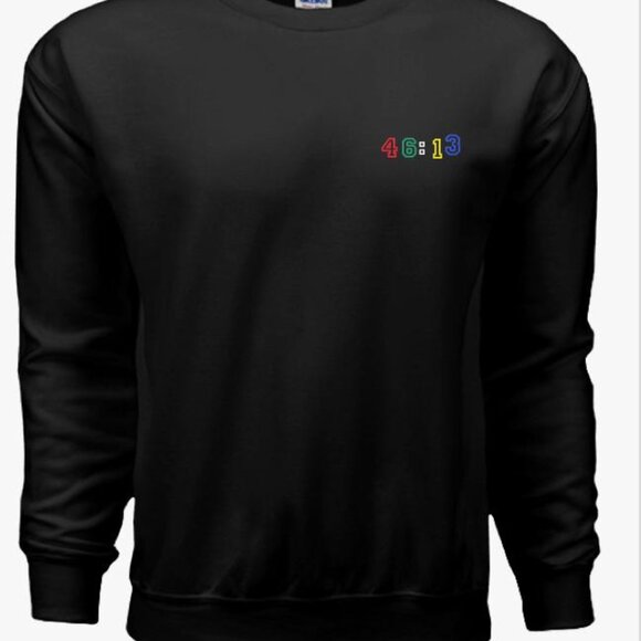 BLACK CREWNECK HEAVY BLEND - Picture 2 of 2